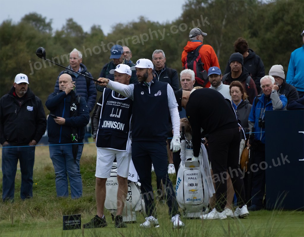 Dustin Johnson on The&nbsp;Tee