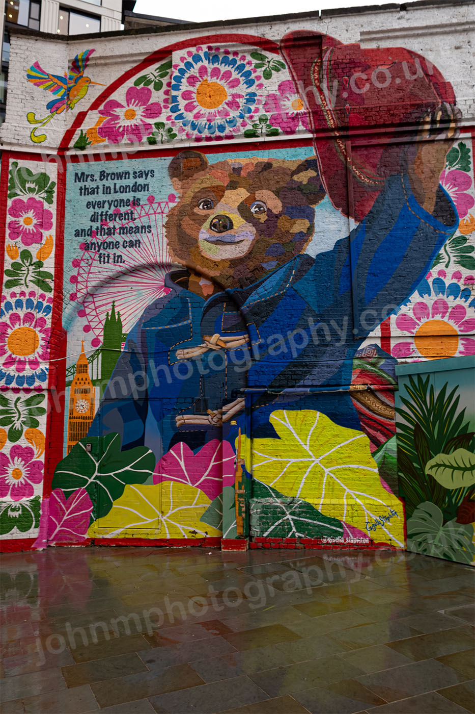Paddington Bear Mural